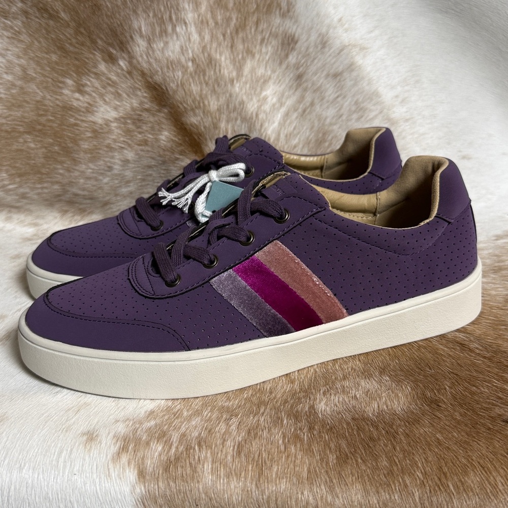 Revitalign‎ Orthotic Casual Sneakers - Belmont Stripe Size9.5B B46